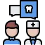 17 consultation, talk, dialogue, tooth, dentist, dental, medicine